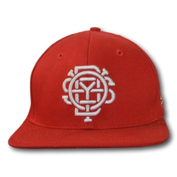 Vintage Odyssey Monogram Unstructured Hat - Cardinals Red Baseball Cap - Picture 1 of 4